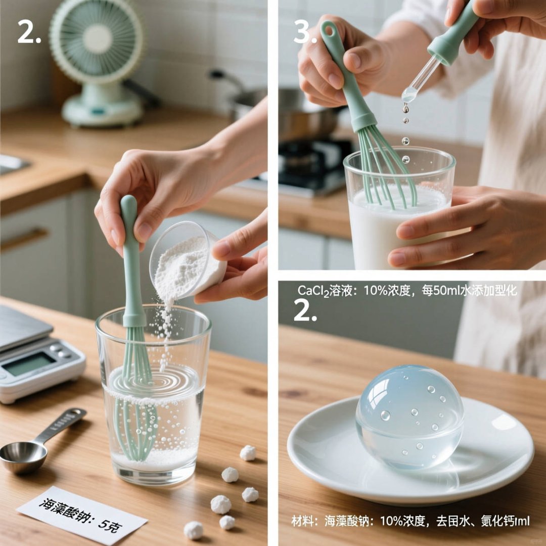如何自己在家做成型水