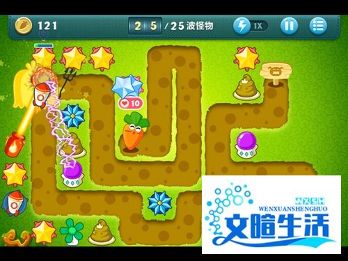 保卫萝卜extreme挑战地图7完美通关攻略