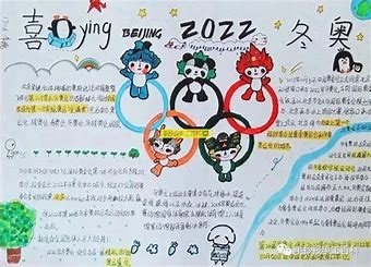 2022冬奥会手抄报内容文字