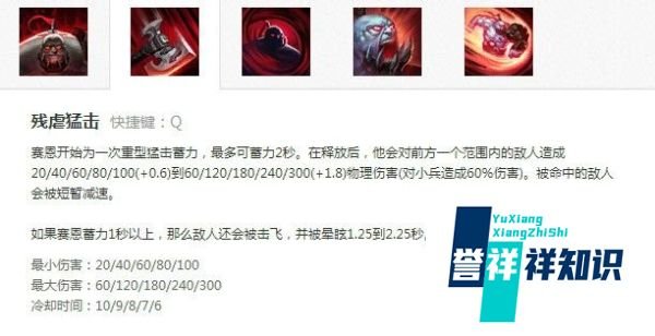 LOL新版亡灵战神塞恩技能详解及加点方法