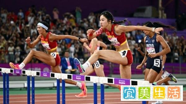 林雨薇吴艳妮下午出战100米栏，中国队两人闯入男子110米栏半决赛