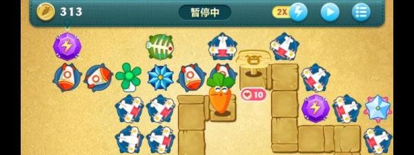 保卫萝卜挑战关33之全清金萝卜攻略