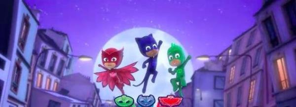 全球热播的冒险类动画片《睡衣小英雄/蒙面睡衣侠 PJ Masks 》英文版1-5季，维护正义的变身小英雄~