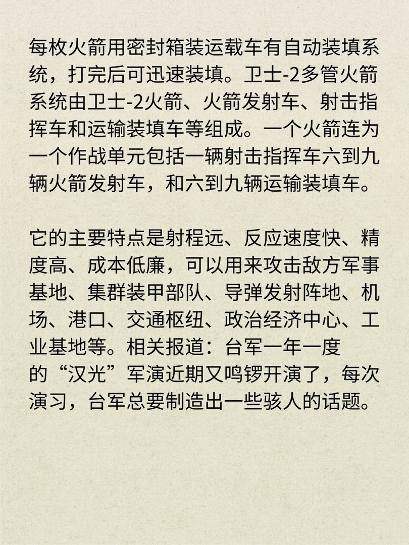 卫士-2火箭炮