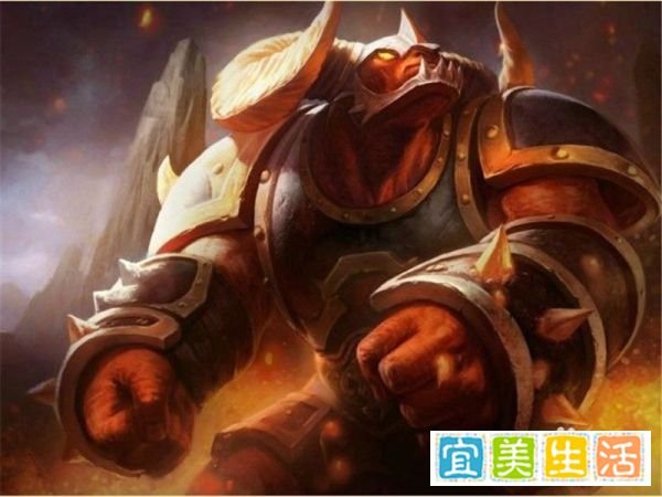 LOL英雄联盟牛头酋长怎么玩