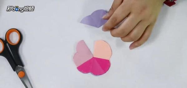 立体翻花贺卡怎么制作