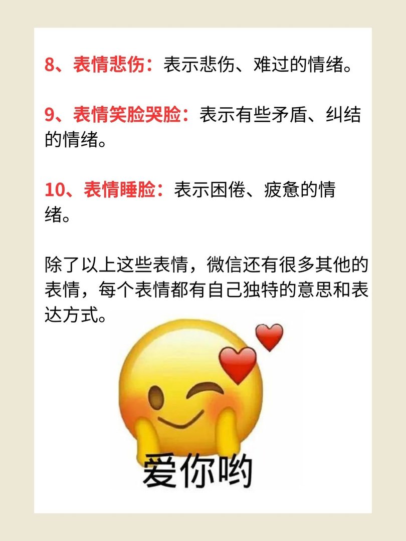 qq头像的表情代表什么意思?