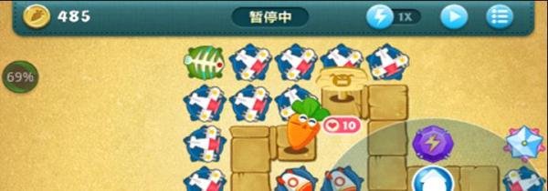 保卫萝卜关卡全攻略：[87]挑战33双金攻略