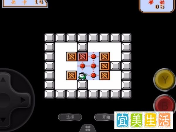 经典推箱子：[14]第14关