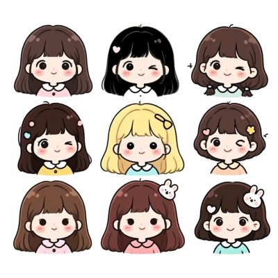 QQ分组女生 可爱 我要六个分组的！