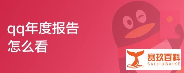 qq年度报告怎么看