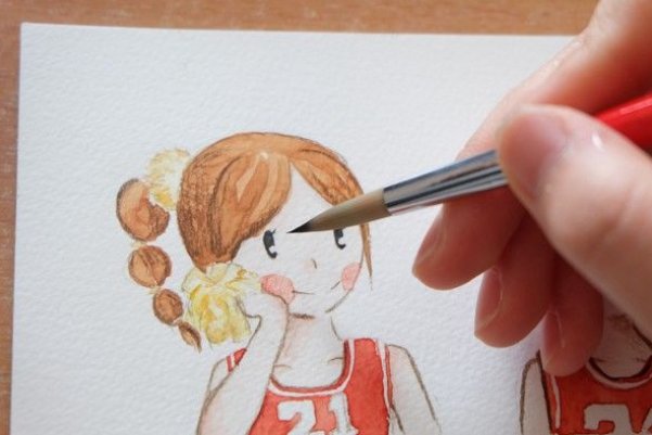 微信晒孩子画画的说说