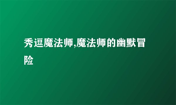 秀逗魔法师,魔法师的幽默冒险