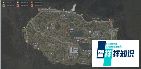 暗区突围物资分布图