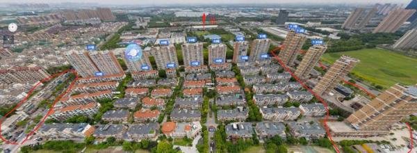 花桥国际华城小区,稀烂。