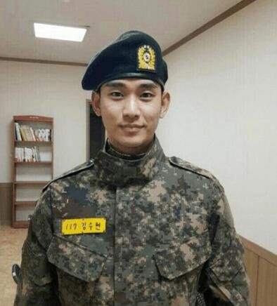 金秀贤服兵役结束时间