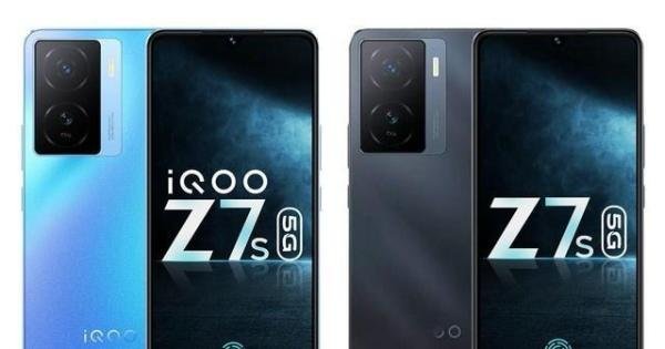 骁龙695加持！iQOO Z7s渲染图曝光：6.38英寸屏幕