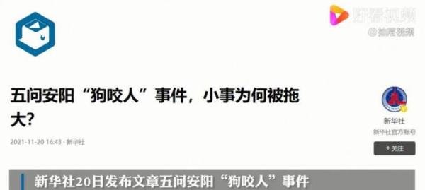 新华社五问安阳狗咬人事件 这是咋情况？