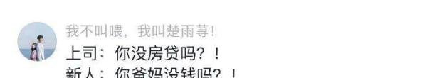 没房贷的下属太可怕了!网友:老板竟敢回嘴……
