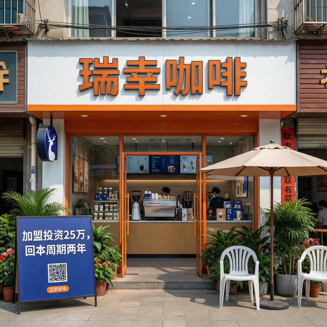 加盟瑞幸咖啡需要多少钱,多久可以回本乡镇