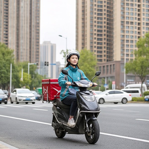 95后女生跑外卖一天赚两三百正常吗