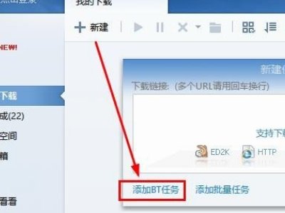 为什么现在用迅雷下载,老是说BT文件解析失败,或者不能下载,手机除