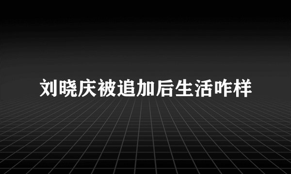 刘晓庆被追加后生活咋样