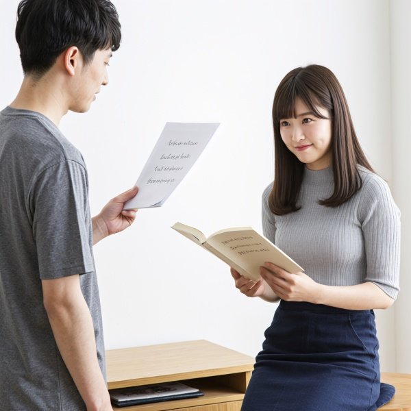 女生让男生朗诵自己的名字