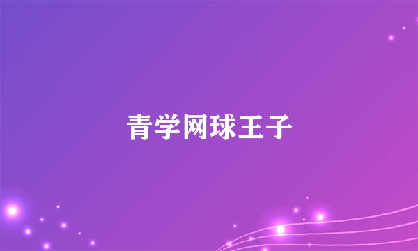 青学网球王子