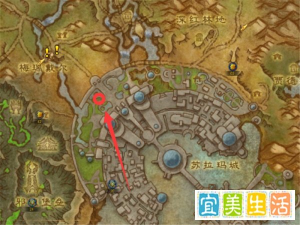 魔兽世界8.1暗夜要塞在哪里 暗夜要塞怎么去