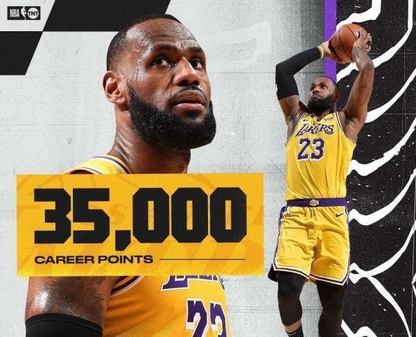 全明星票王、最年轻的35000分先生，NBA欠詹姆斯一份尊重