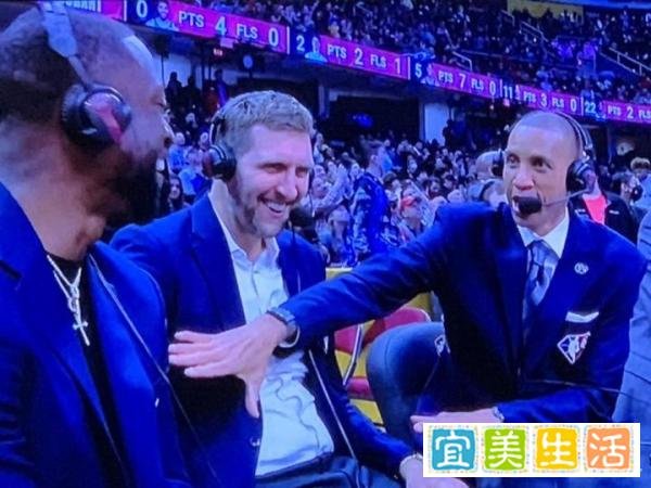 米勒：和韦德还有恩怨吗？我坐你们中间？德克：我们现在没事了