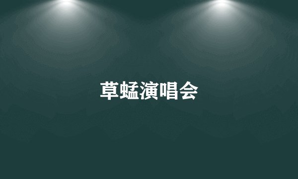 草蜢演唱会