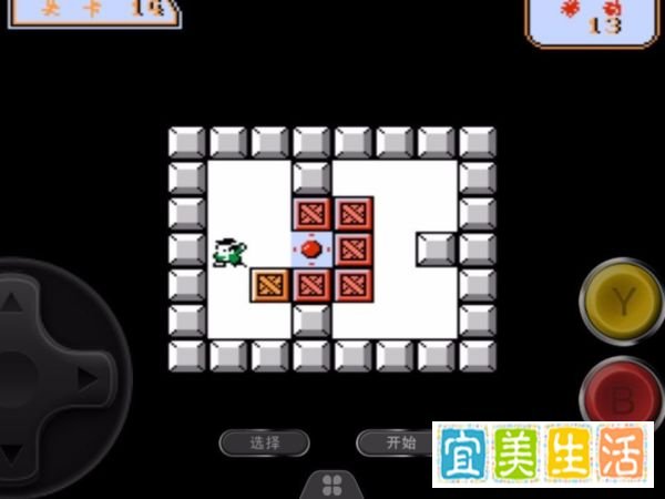 经典推箱子：[14]第14关
