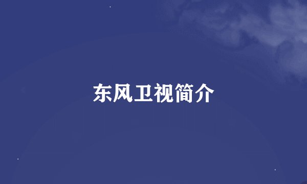东风卫视简介