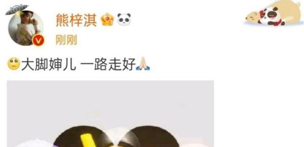众星悼念于月仙，章子怡晒旧照，王小利：亲爱的大脚一路走好！