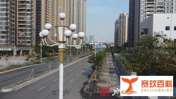 广州荔湾区广钢新城上新了智慧路灯，真正是美貌与智慧并存