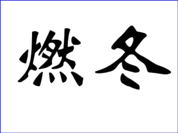 燃冬是什么意思梗