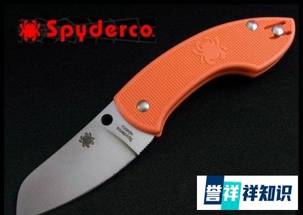 SPYDERCO 美国蜘蛛 SP-C163POR PINGO ORANGE SLIPIT FOLDER VOX/ANSO