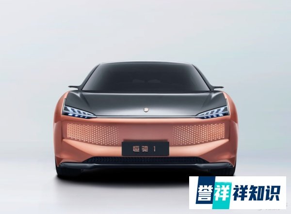 恒大首款车型恒驰1官图发布 奢华内饰/4座布局