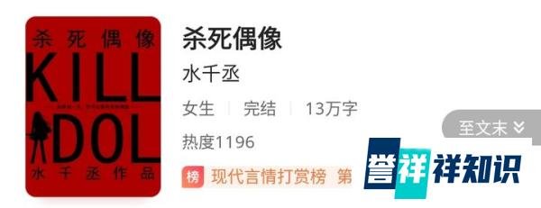 「书评」《杀死偶像》作者：水千丞