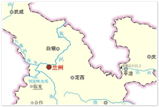 甘肃省平川在哪里