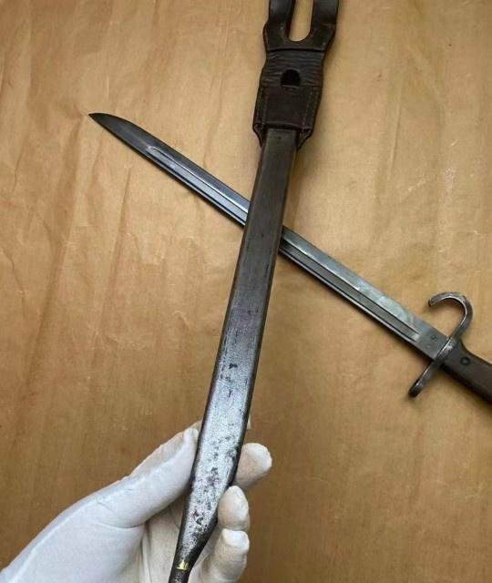 日本30式刺刀(二战日军30军用刺刀)【图片实拍】