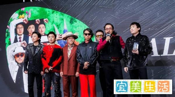 GALA乐队荣膺最具影响力乐队大奖 距“终身成就奖”仅一步之遥