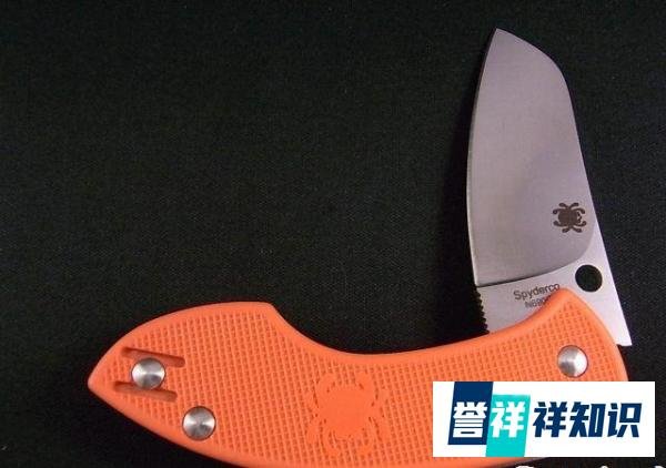 SPYDERCO 美国蜘蛛 SP-C163POR PINGO ORANGE SLIPIT FOLDER VOX/ANSO