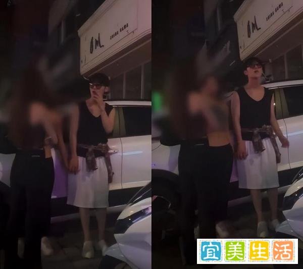 崔显旭被目击抽烟又随地丢烟头+与女人牵手，影片在网上疯传