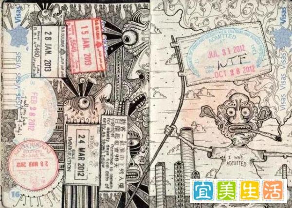 那些年被熊孩子毁过的护照