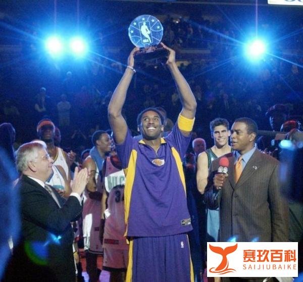 2002年的今天：科比首次夺得全明星MVP