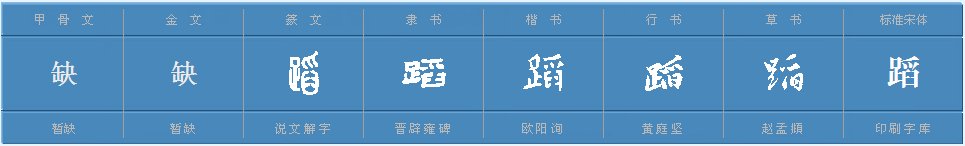 蹈字能组什么词？