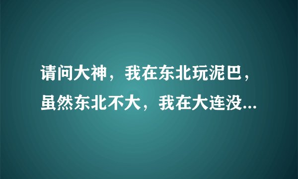 请问大神，我在东北玩泥巴，虽然东北不大，我在大连没有家。这是什么歌